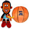 Space Jam 2: A New Legacy Wende-Plüschfigur (30 cm): LeBron James und Basketball in einem, Sammelartikel, offizieller Merchandise zum Film