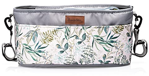BAMBINIWELT Wickeltasche ORGANIZER für Kinderwagen Buggy Babytasche mit Getränkehalter (Modell 4)