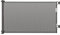 PawHut Puerta de Seguridad para Perros y Gatos Extensible 0-150 cm Puerta Retráctil para Mascotas Barrera para Escaleras y Pasillos Aleación de Aluminio 165x10,7x85 cm Gris