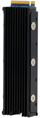 Exascend Disque SSD de jeu avec dissipateur thermique 2 To/1 To PCIe Gen 4 NVMe M.2, vitesse de lecture maximale 7 400 Mo/s, compatible PS5 (2 To)