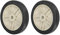 PATIKIL 7,5 Luftkompressor-Räder, 2 Stück Universal-Ersatzteile für Luftkompressor-Räder mit 0,8 Durchmesser für einfache Mobilität, Beige