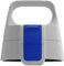 Sigg WMB ONE Top 2 Grey Blue couvercle (taille unique), pièce de rechange pour bouteille, bouchon étanche qui s'ouvre d'une seule main