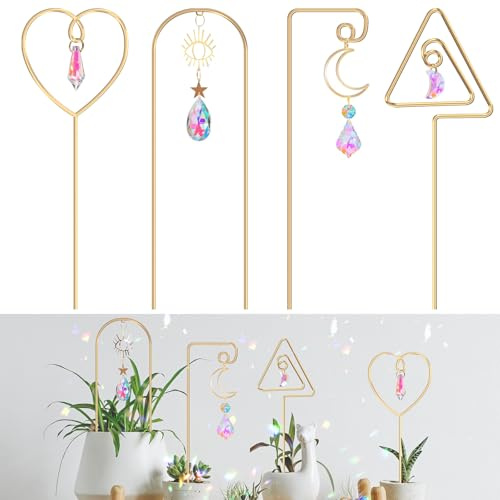 WellSign Petit treillis de 36 cm pour plantes en pot d'intérieur et d'extérieur