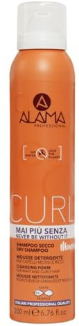 Alama Trockenshampoo Mousse für lockiges Haar 200 ml