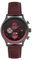 AVI-8 Hawker Hurricane Herren-Chronograph, 43,5 mm, mit Lederband, AV-4011, Blutrot