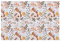 Geschirrtücher Abstract Orange Beige Handtücher Waffeltücher Küchentücher Geschirrhandtücher Saugfähige Trockentücher Küche Multi-Purpose Abtrockentücher Küche (40x60cm)
