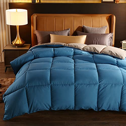 XFQZJG Duvet King Size-Single Quilt-Baby Decke-Neue Warme Daunen Tröster Ultra Soft Twin White Gänsedaunen Queen King Size Quilt Cover Füller Tiefschlaf Dicke Quilting Bettwäsche