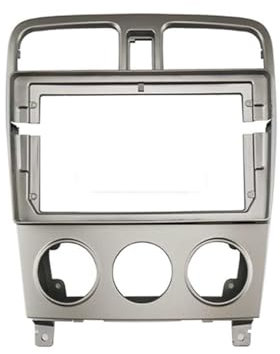 Car Radio Frame 2 Din Autoradio-Einbaurahmen for Subaru Forester SG XV 2002-2008, Stereo-Audio-Player, DVD-Panel, Armaturenbrett-Kit, Rahmen, Blende, Faceplat Car Panel Dashboard(Only Frame)