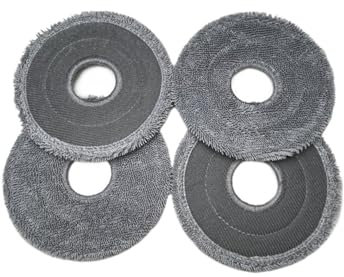 HFIKCOP Chiffon De Nettoyage Compatible avec Roborock Qrevo Curv/Qrevo Curv S5X/Qrevo Edge/Qrevo Edge S5A/Qrevo Slim/Saros 10R/Saros Z70, Pièces Détachées for Aspirateurs Robots