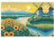 Jigsaw Puzzles1000 Piece Yyhwhjde Beautiful Windmill Pattern Quality Wooden Puzzle for Adults and Kids, Fun Puzzles, Stress Relieving Puzzles