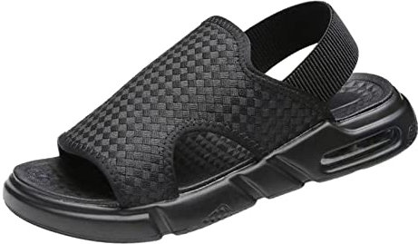 Sandales Homme Chaussons Chaussures Ouvertes Chaussure Ete Randonnée De Plage Hommes Orthopédique Sabot Marche 47 Nu Pieds Sandale Fermé Claquette Cuir Trekking Effet Pied