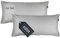 SCHÖNER WOHNEN 2er Set Satin Kopfkissenbezug 40x80 Baumwolle - Grau - 2teilig - Luxus Kopfkissenbezüge weich & atmungsaktiv - Doubleface - farblich passend zur Bettwäsche mit Reißverschluss
