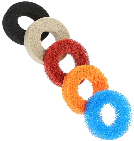 LIGIGWASH 5 Stück Teiliges Flexible Schwamm puffer ringe für Switch Game Controller Stoßdämpfend Feuchtigkeitsabweisend Rutschfest Verbessertes Gaming zubehör für Präzise Steuerung