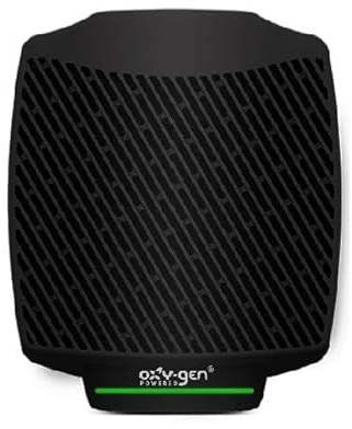 Oxygen-Pro Fragrance Dispenser, Wall Mounted, Black, 1 Pack | Commercial and Residential, Air Freshener and Deodorizer, Battery Operated Automatic, Odor Eliminator and Fragrancing System