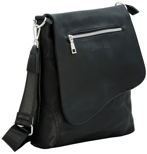 JENNIFER JONES Damen Schultertasche – modische Umhängetasche