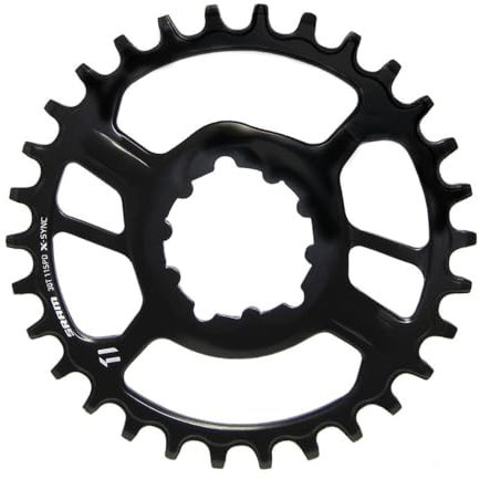 Sram Unisex – Erwachsene X-Sync Kettenblatt, schwarz, 3mmOff