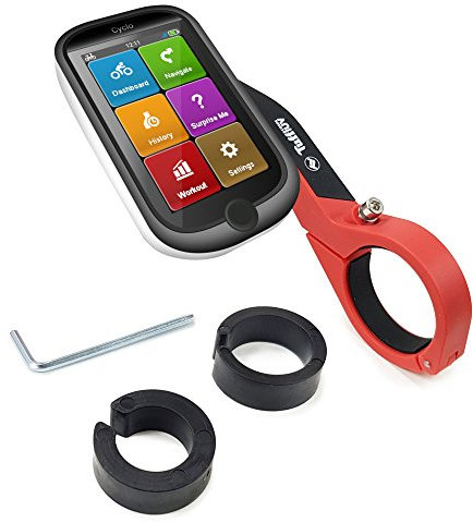 Tuff Luv Lenkerhalterung/Halterung Out-Front Für Mio Cyclo GPS - Rot