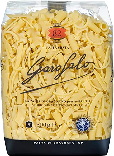 5x Garofalo Pasta di Gragnano IGP Pasta Mista N° 82 Hartweizengrieß Pasta 100% Neapolitanische Pasta Kurze Pasta Packung mit 500g