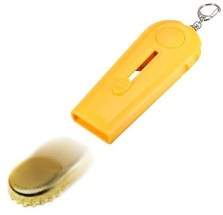 Décapsuleur et lanceur de bouchon avec porte-clés pour le plaisir
