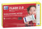 Oxford FLASH 2.0 Karteikarten A7, Lernkarten, 75x125mm, liniert, gelb, 80 Blatt