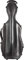 Custodia per Viola Fiberglass 38-43 Ultra Light point nero - crema M-case + borsa musicale