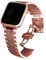 Kai Tian Compatible for Apple Watch 42mm 44mm 45mm 49mm iWatch Series 7 6 5 4 3 2 1 Bracelet Montre Acier Inoxydable Maille Or Rose