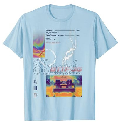 Back To The Future 35th Anniversary 88mph Poster T-Shirt
