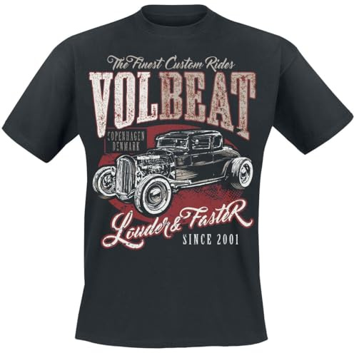 Volbeat Rise from Denmark Männer T-Shirt rot
