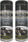 HitlineUK 2 x 400ml Automotive Black Matt Spray Paint – Quick-Drying Multi-Surface Paint for Cars, Metal, Wood, Plastic – Durable, Non-Crack Formula – Interior & Exterior Use Auto Extreme