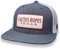 HOOEY LLC Cactus Ropes Blue and White Cap Cr077