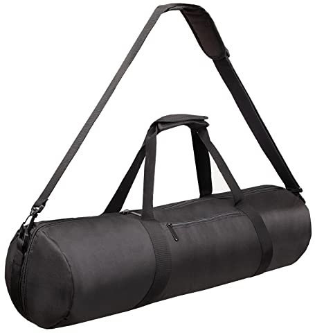 BOLLUMA 60x20cm Tragetasche Stativtasche mit Tragegriff für Lichtstative Regenschirm Ausleger Einbeinstative Auslegerarm Lichtständer Fotografie Zubehör Fotostudio Schwarz Tasche