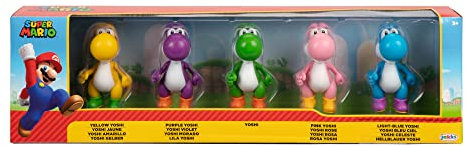 Nintendo Yoshi Figuren 5er Set, 6,5 cm