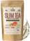 SLIM TEA con Fette di Pompelmo – Tisana Drenante e Dimagrante Forte, Detox & Brucia Grassi, Tè Verde, Matcha, Zenzero, Mate, Ortica, Equiseto, Cannella, Tarassaco, Cardamomo, Ingredienti naturali 100g