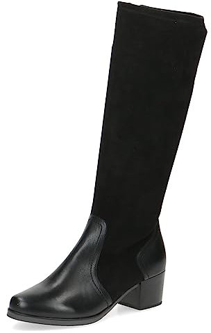 CAPRICE 9-25517-41, Stivali con tacco Donna, Nero (Black Comb), 39 EU