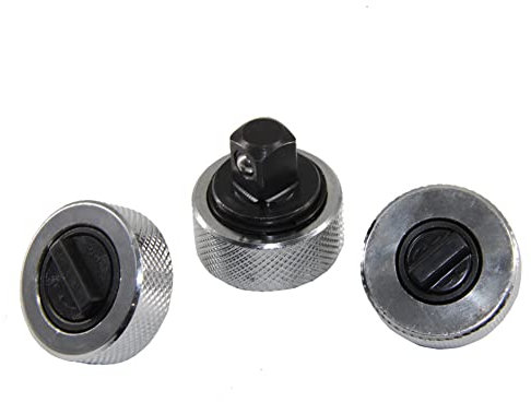 Rfeeuubft 3 Stück Mini-Ratschenschlüssel ein Rohr im ganzen Stahl Palm eine Umschaltknarre 1/4 3/8 1/2 Antrieb