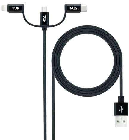 Nanocable Cable USB a USB-C/Micro USB/ Lighthning