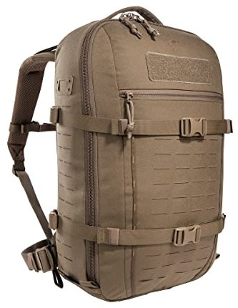 Tasmanian Tiger TT Modular Tac Pack 28 Robuster, taktischer Daypack Wander-Rucksack mit 28 Litern Volumen und Molle-System, Coyote Brown