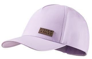 Sterntaler Baseball -Cap Popeline - Basecap Mädchen aus Popeline - Schildkappe für Kinder mit Klettverschluss - Basecap für Kinder an heißen Sommertagen - flieder, 51