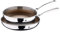 MasterPro GIRO 3 - Sartén Antiadherente Tamaño 28 x 28 x 4,5 cm - Triple Capa de Acero Inoxidable y Aluminio - Posee Mango Ergonómico - Fabricado con Acero Inoxidable - Apto para Todo Tipo de Cocinas