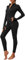 Nadeer Womens Ribbed Jumpsuit Long Sleeve Yoga Romper One Piece Bodycon Zip Up Unitard Romper Workout Sports Bodysuit Zipper Playsuit Outfits
