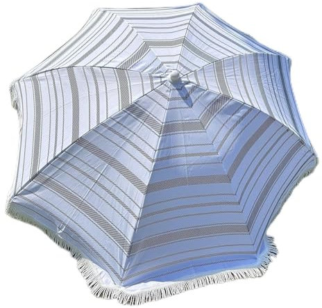 Sombrilla de playa con borlas,sombrilla playa antiviento,sombrillas terraza,sombrilla playa plegable,sombrillas para jardin,Anti-UV Impermeable y Bolsa de Transporte ( Color : C , Size : 200*200cm/6.5