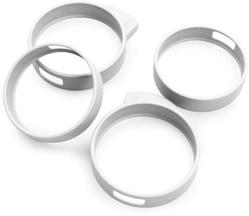 Okuli 4 x Silikon Flügel Ohrhörer-Gummispitzen Für Samsung Galaxy Buds FE Kopfhörer Ohrhörer in Weiß