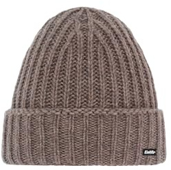 Eisbär Leia Umschlagmütze Strickmütze Wollmütze Beanie Skimütze Damen/Herren - Made in Austria mit Umschlag, Umschlag Winter Herbst-Winter