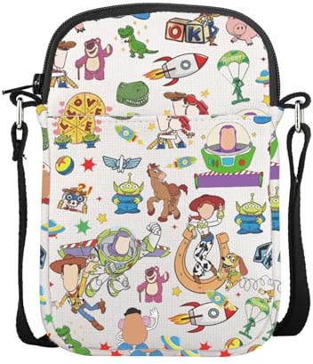 AKTAP Toy Movie Gifts Toy Inspired Story Character Mini Crossbody Bags Story Cartoon Lover Gifts Toy Fans Shoulder Bag, CB, 32 * 37cm
