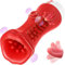 Pangpangmi Masturbieren für Männer Elektrisch, Sex Spielzeug für die Männer Solo Masturbator mit 9 Vibration 9 Lecken Penis Eichel Vibrator Sexspielzeug Vibratorensets für Männer Paare Masturbatoren
