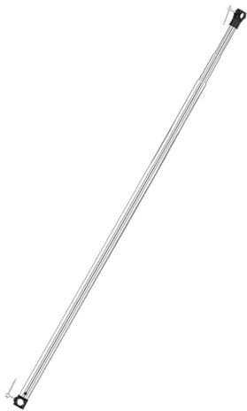 Teleskop-Hintergrundstange für Fotostudios, ausziehbar von 117 cm bis 300 cm, einfache Installation, vielseitig einsetzbar