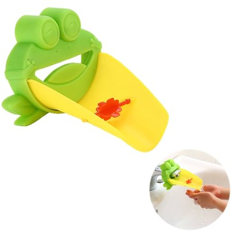 Dreamil Wasserhahn Verlängerung Kinder Wasserhahn Extender Wasserhahnzubehör für Händewaschen Badezimmer Küche Waschbecken