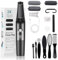 PKBD Electric Foot File for Hard Skin Remover Feet Callus Professional Pedicure Tool with Accessories Kit, 3 Speeds-Waterproof Ultra-Long Battery Life, Easy To Carry Foot Care Gift for Women&Men-Black
