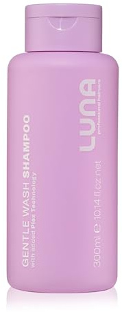 Luna Professional Haircare Gentle Wash Shampoo - Nourishing Growth Shampoo for Men & Women with Fine Hair - Protein-Rich Formula for Soft, Silky Strands - Revitalizes Dry, Delicate Strands 300ml