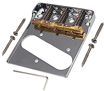 Gitarrenbrücke 3 Sattel E-Gitarren-Brücken für akustische Konzertgitarre